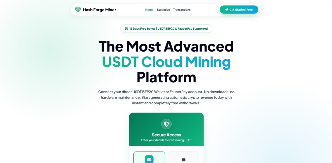 Hash Forge Miner