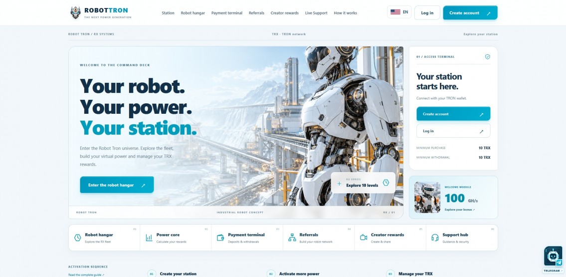 Robot Tron
